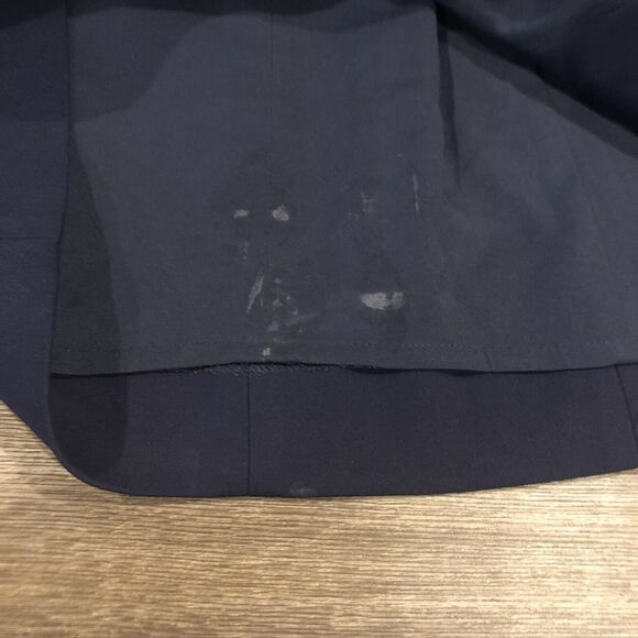 Lilly Pulitzer Dress 0 Blue Multicolor Lipstick Asymmetrical Short Sleeve Lined - Picture 10 of 11